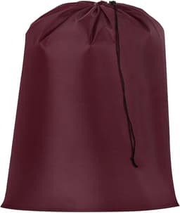Allecto plus - Grote Waszak met Trekkoordsluiting, 71 x 101 cm - Ideaal voor Studentenwoningen, Camping en Reizen - Bordeauxrood Kleur — thumbnail 1