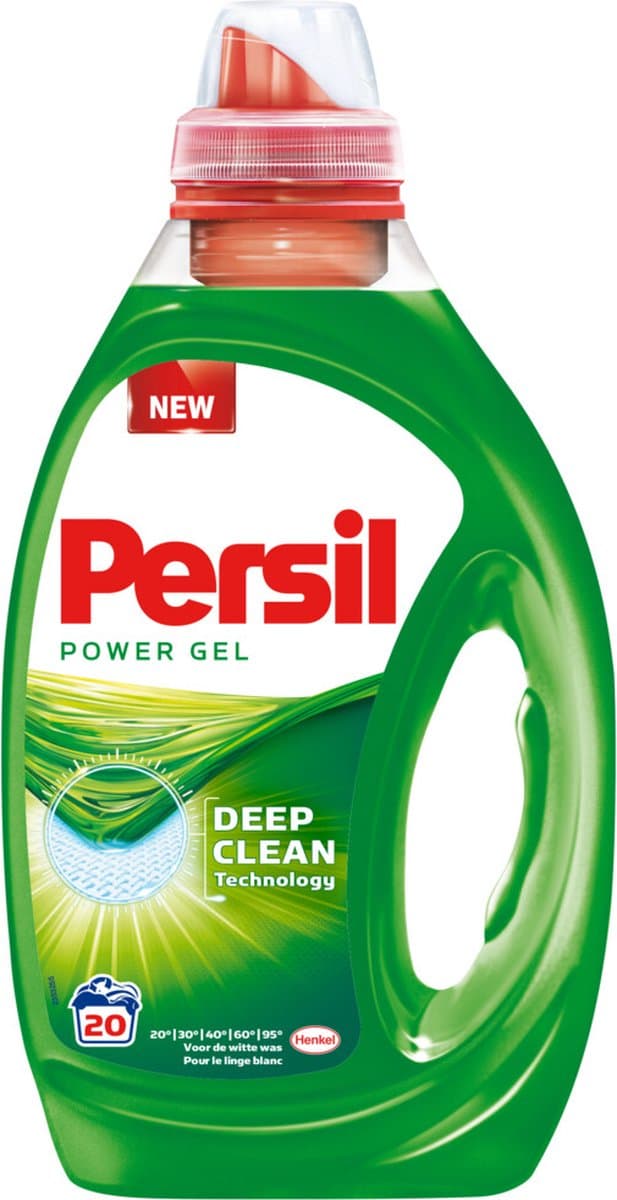 Persil Power Gel - Vloeibaar Wasmiddel - Witte Was - 20 wasbeurten — afbeelding 1