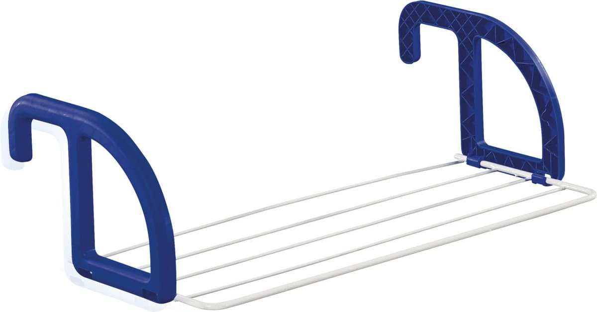 Leifheit hangdroogrek Classic 25 - drooglengte 2,5 m drooglengte - wit blauw — afbeelding 1