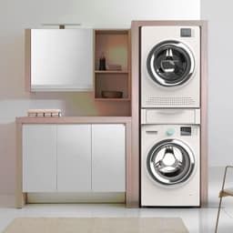 Lexium Wasmachine verhoger met lade - Wasmachine verhoger - Wasmachine sokkel - Wasmachine verhoger met lade - Wasmachine opbouwmeubel — thumbnail 1