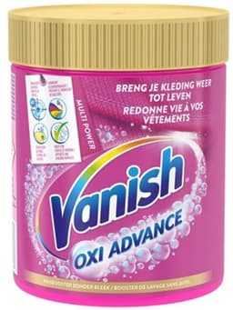 Vanish Oxi Advance - Vlekkenverwijderaar Poeder - Zonder Bleek - Gekleurde Was - 470 Gram — thumbnail 1