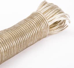 Zware waslijn met stalen kern en 2 spanners - 20m PVC bedekte waslijn voor binnen en buiten — thumbnail 4