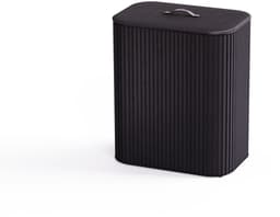 Joseph Joseph Tota Luxe 90L Wasmand Zwart, 2 compartimenten — thumbnail 1