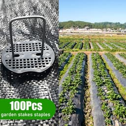 Stunq® Verzinkte Grondankers voor Tuin en Kunstgras - 100 Stuks, Onzichtbare Bevestiging — thumbnail 5