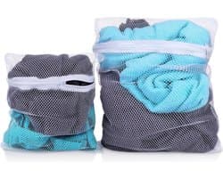 Mesh Waszak 2 stuks - Waszakjes - Waszakken voor Wasmachine - Herbruikbaar — afbeelding 1