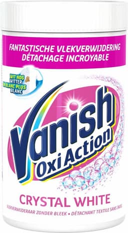 2x Vanish Oxi Action Base Poeder Crystal White 1,5 kg — thumbnail 1