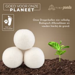 Droger Ballen XL 6 stuks inclusief lavendelolie – Zero waste Dryer Balls - Wasverzachter – Herbruikbare Drogerballen – Sneller drogen — thumbnail 3