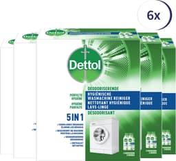 Dettol Wasmachine Reiniger Hygiëne - 250ml x 12 Stuks - voordeelverpakking — thumbnail 1