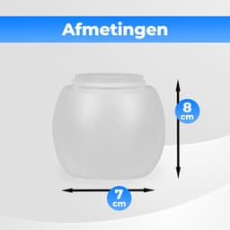 Syllio Doseerbol - 4 Stuks - Tot 230 ML - Wasbol - Wasbollen Voor Wasmiddel - Doseerdop - Wasballen — thumbnail 4