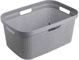 Ezystorage kunststof heupwasmand 50 liter - Grijs — thumbnail 1