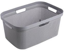 Ezystorage kunststof heupwasmand 50 liter - Grijs