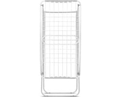 Aluminium droogrek, 20 m, grijs