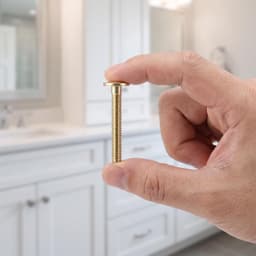 Toilet Wax Ring Kit met Zware Messing Bouten Dikke Waterdichte Afdichting tegen Rioollucht Lekken Geschikt voor Appartementen Badkamer Toiletinstallatie — thumbnail 5