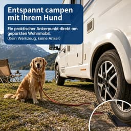 Grondanker voor honden - Zwart - 28,3 x 12 cm - Verzinkt Staal - Voor Kamperen en Reizen — thumbnail 3