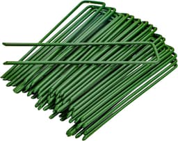 U-vormige tuinpinnen voor het verankeren van grasmatten en onkruidbestrijding - 15CM, 40 stuks — thumbnail 1