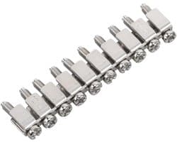 1set Terminal Block Jumper Insert Voor Efficiënte Aansluitingen Din Rail Grond Circuit Terminal Blocks Ruimtebesparend Eenvoudig Te Installeren Voor Diverse Elektrische