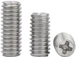Madenschroeven M2,5 x 2,5 mm - 100 Stuks - Roestvrij Staal - Pinschroeven - Bevestigingselementen - Schroefdraadpennen — thumbnail 1