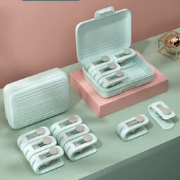 carmdering - Bettdeken Clips - Dekbed Klemmen - Beddengoed Bevestiger - Hoge Elasticiteit - Anti-Slip Ontwerp - Duurzaam ABS - Veelzijdig Gebruik - Snelle Installatie - 12 Stuks — thumbnail 3