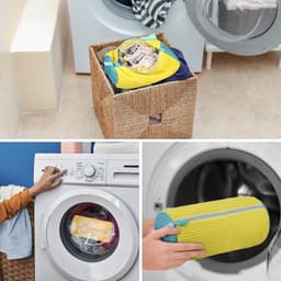 2 Stuks Waszakken voor Schoenen - Herbruikbare Waszakken voor Sneakers, Wasmachine, 360° Reiniging, Ideaal voor Wassen van Schoenen — thumbnail 5
