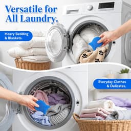6 stuks Dierhaar Verwijderaar Wasballen, Herbruikbare Haarverzamelaar voor Wasmachine, Honden- en Kattenharen, Pluisverwijderaar voor Kleding en Beddengoed — thumbnail 3