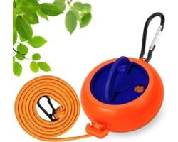 Draagbare Waslijn van 10m voor Camping en Reizen - Verstelbare Drooglijn met Handcrank en Hanger voor Kleding
