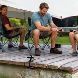 Grondpen - Tentanker Visgraat - Buiten Verankeren - Winddicht Aluminium - 10 cm Lengte - Xuan — thumbnail 2