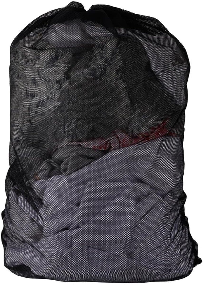 Waszak 60x90 cm - Waszak met Trekkoord - Opvouwbaar - Polyester - Machinewasbaar - Ideaal voor Thuis/Hotel - Wasmand — afbeelding 1