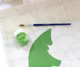 Textielverf Stofverf - Stofverf Verf - Kleding Stoffen Versieren - Strijkvast Zonder Stoom - 25 ml - Groen — thumbnail 3