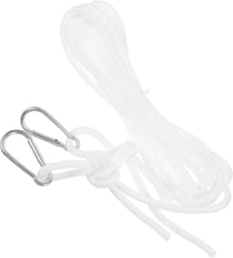 Draagbare Waslijn - Antislip Kledinglijn - Buiten Kleding Drogen - Winddicht Ontwerp - 5 Meter Lengte - Wit — thumbnail 1