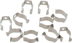 Gereedschap Clips - Veerklemmen Hangers - Gereedschap Opbergen - Roestvrij Staal - 6-28mm - Zilver — thumbnail 1