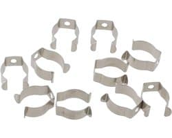 Gereedschap Clips - Veerklemmen Hangers - Gereedschap Opbergen - Roestvrij Staal - 6-28mm - Zilver