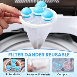 Solidchoice - Set van 4 Herbruikbare Filtertassen voor de Wasmachine — thumbnail 5