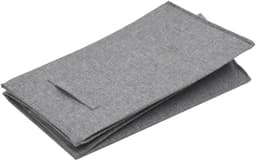 Opvouwbare Wasmand - Vuilnisbak Was - Sorteren Kleding - 3 Uitneembare Zakken - 64.5 x 34.5 x 59 cm - Grijs — thumbnail 5