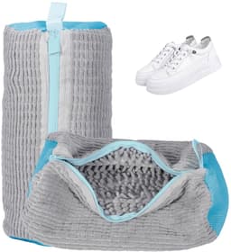 2-pack Schoenwaszakken voor Wasmachine, 360° Reinigingsnet voor Schoenen met Rits en Rem, Wasnet voor Sneakers, Schoenenzak voor Wasmachine en Droger, Herbruikbaar — thumbnail 1