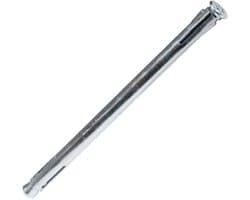 Metalen Kozijnplug - Frameanker Kozijn - Kozijnen Monteren - Verzonken Kop - 10 x 182 mm - Gegalvaniseerd