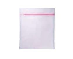 Waszak lingerie - Wasnetje - Lingerie zak - Laundry bag - Voorzichtig wassen - Met rits - 40x50 cm - Wit - Jonyx