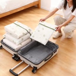 Wasnetjes met ritssluiting - Wit en Groen - Multi size - Versterkt Polyester Wasnet voor Wasmachine - Voor Bescherming van Delicaat Wasgoed — thumbnail 4