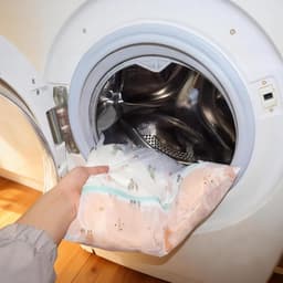 Herbruikbare Waszakken met Alpaka Patroon - 4 Stuks, Ideaal voor Fijne Was, Kleding en Jassen met Rits Sluiting — thumbnail 2