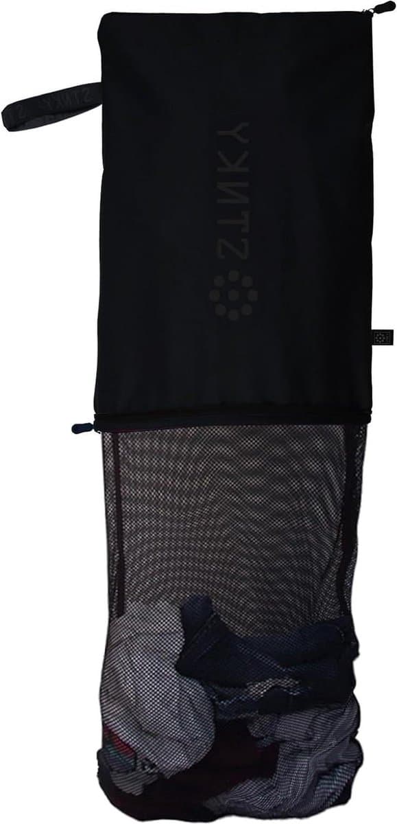 STNKY Bag Pro Waszakken - Ritssluiting - Handgrepen - Interne netzak - Reizen Yoga - Gezondheidszorg - Gymset - Wasserette - Standaard zwart — afbeelding 1