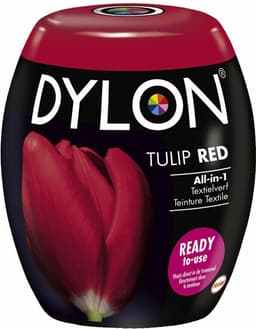 Dylon Textielverf Red Tulip - 3 x 350 gr - Voordeelverpakking — thumbnail 1