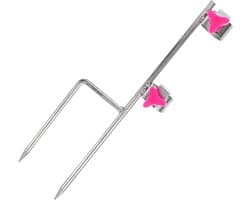 Parasolanker - Grondanker Parasol - Tuin Parasol - Stevig IJzer - 40 x 14 cm - Zwart