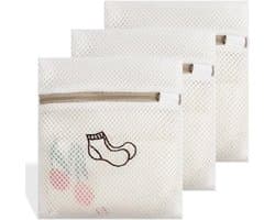 VVGoods - Set van 3 waszakken voor delicate kleding en schoenen met ritssluiting