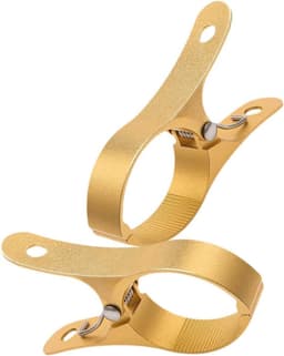Wasknijpers - Kledingklemmen - Kleding Droge - Winddicht Ontwerp - 10.5x5.5cm - Goud — thumbnail 1