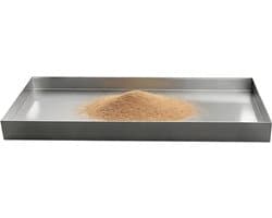Lekbak Wasmachine - Opvangbak Apparaten - Water Opvang - Roestvrij Staal - 70x70cm - Zilver