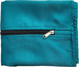 Waszakken voor huisdieren - 60x70cm - Laundry bag - Waszakken - Met Rits - Bescherm je Wasgoed en Wasmachine - voor honden en katten - blauw — thumbnail 2