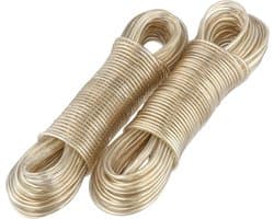 Duurzame Kledinglijn van 4mm x 30m, Sterke Kledinglijnen voor Buiten, Tuin Gebruik en Tentondersteuning