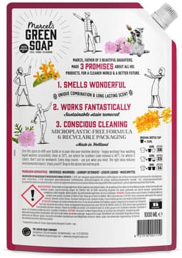 Marcel's Green Soap Wasmiddel Mandarin & Osmanthus Navulling 1000 ml — thumbnail 1