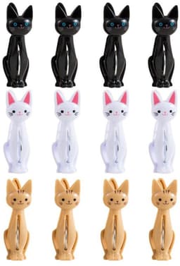 Cosensi- Kattenklem 12 Stuks - Lichtgewicht - Winddicht - Antislip - Kledingclips - Handdoekclips - Stevige Clips - Wasknijpers — thumbnail 1