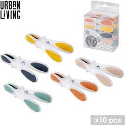 Kledinghangers Plastic - Wasknijpers Set - Kleine Was - Roestvrij Materiaal - 10 Stuks - Multicolor — thumbnail 2