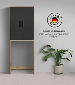 Wasmachine Ombouw - Opbouwmeubel Kast - Meubel Rek - Ruimtebesparend — thumbnail 4